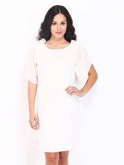 Zink Off-White Shift Dress