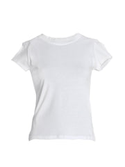 Jockey Women White Round Neck T-Shirt