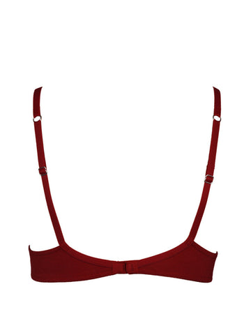Jockey Women Red Padded Underwired Bra